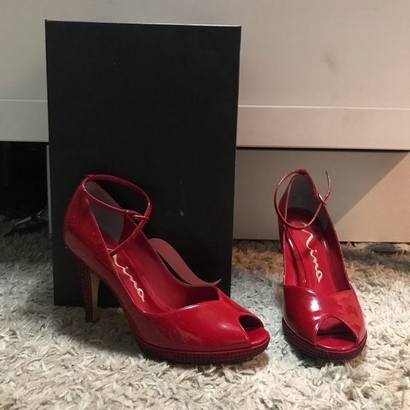 Nina Shoes Nina Rhinestone Covered High Heels Poshmark